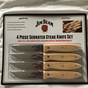 Jim Beam new in packaging steak knives